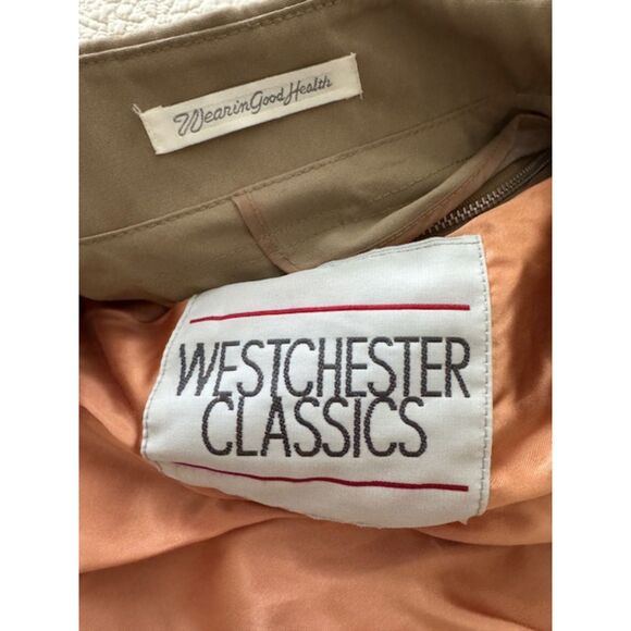 Men's Winchester Classics Lined Trench coat, 42R, Brown/Tan - Picture 3 of 12